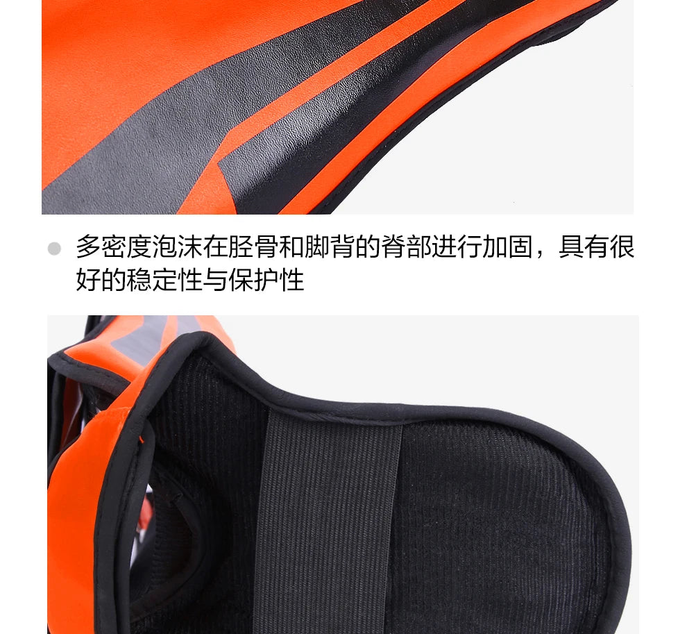 Apex Ritual – MMA & Muay Thai Boxing Shin Guards – Youth/Adult Instep Kickboxing Ankle Protector Pads