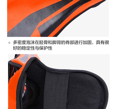 Apex Ritual – MMA & Muay Thai Boxing Shin Guards – Youth/Adult Instep Kickboxing Ankle Protector Pads