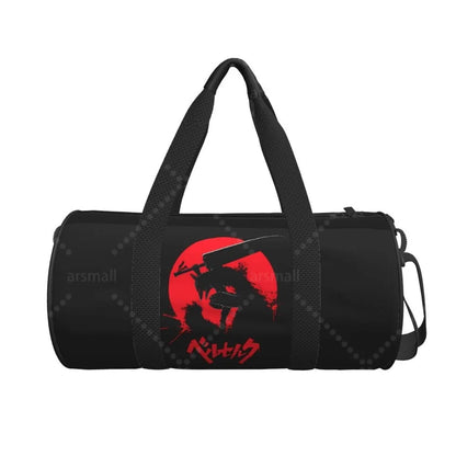 Apex Ritual – Anime Print Round Duffel Bag – Durable Outdoor Yoga Fitness & Travel Duffle Bag