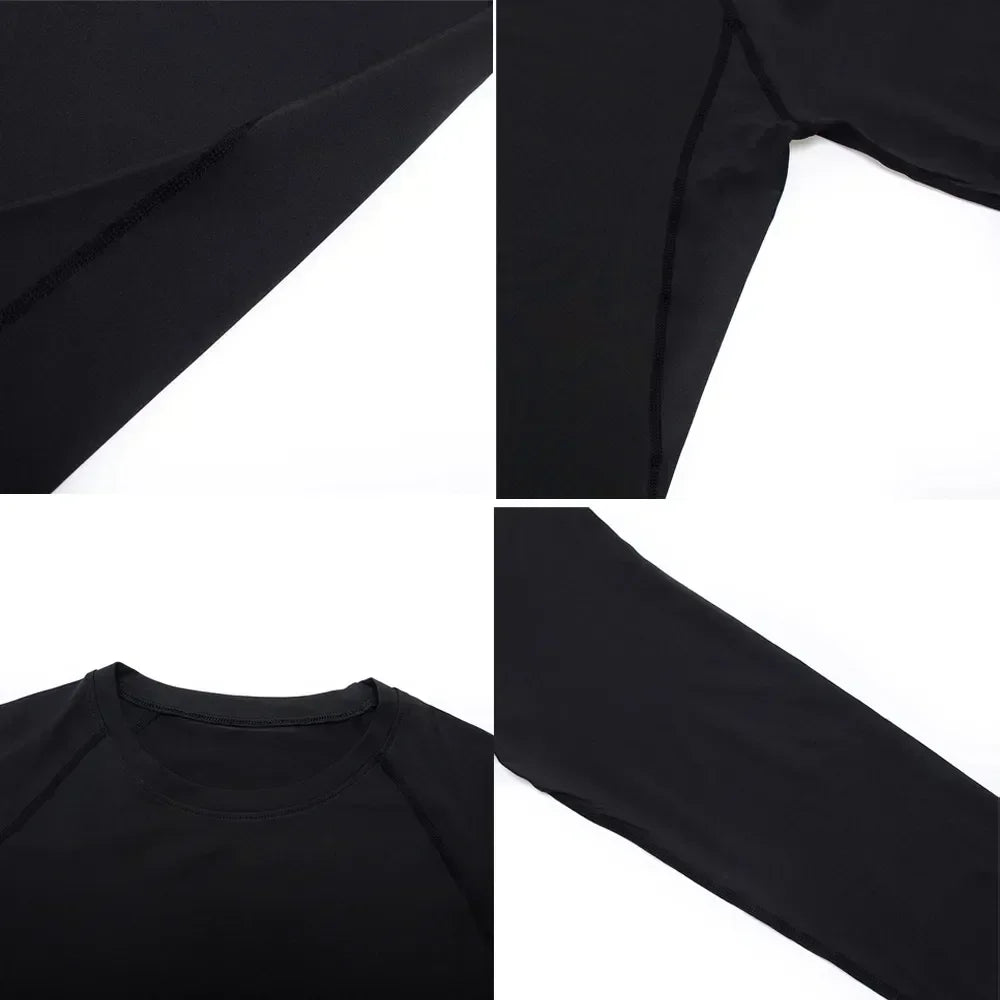 Apex Ritual Men's Compression Shirt – Quick-Dry Rash Guard Training Top