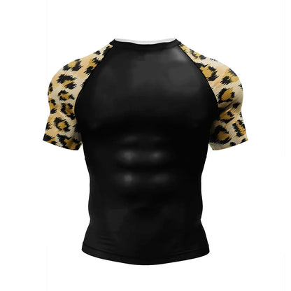 Apex Ritual – No Gi BJJ Rashguard – Jiu-Jitsu Kickboxing Polyester Compression Sports T-Shirt