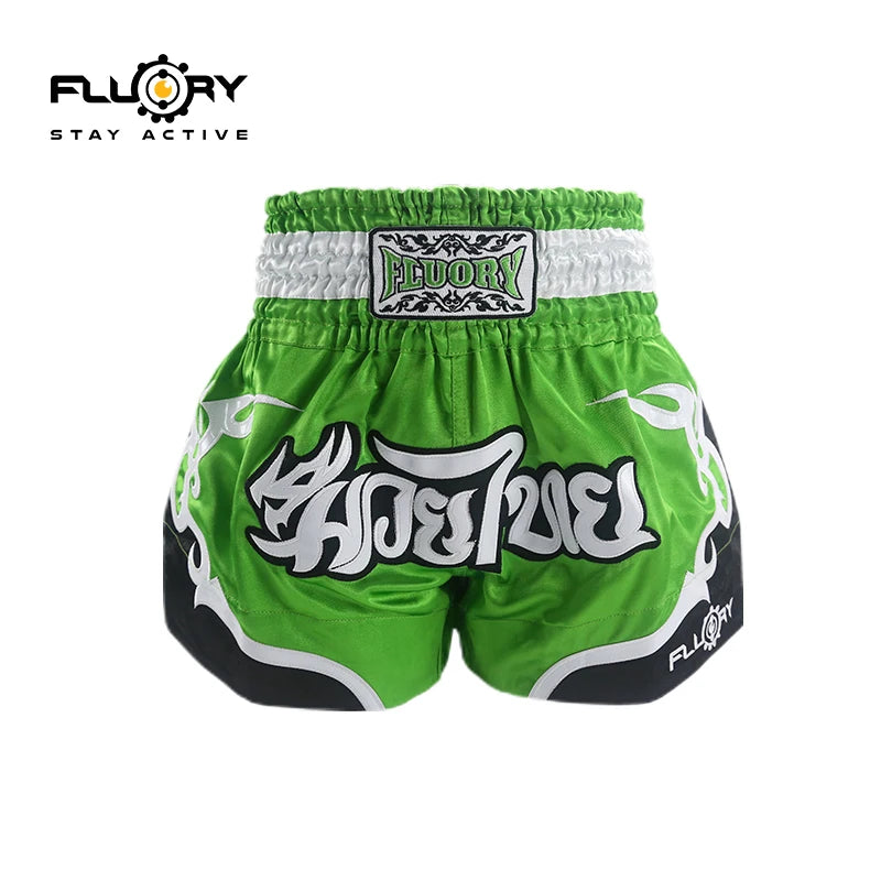 Apex Ritual – Women's MMA Shorts – Embroidered Muay Thai Boxing Shorts