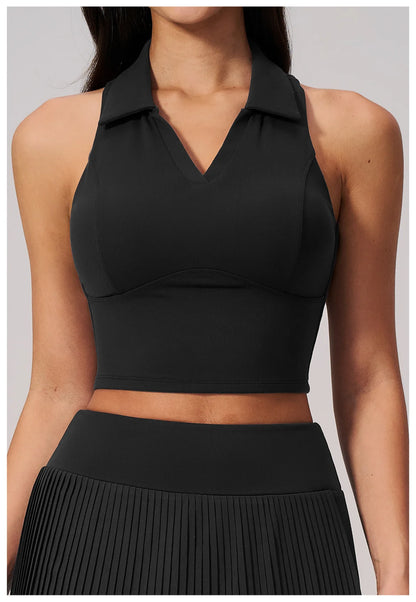 Apex Ritual – Summer Women's Slim-Fit Quick-Dry Yoga Tank Top – Breathable Fitness Sports Vest