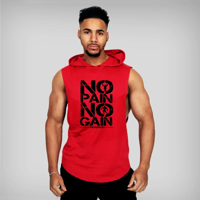 APEX RITUAL Hooded Training Cutoff – Sleeveless Performance Hoodie
