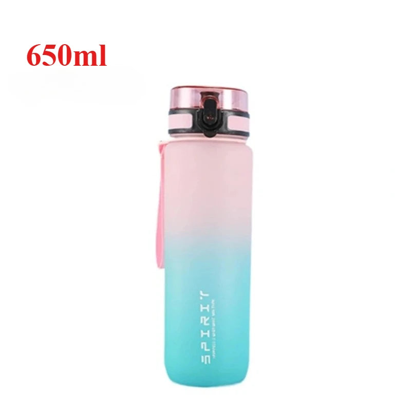 Apex Ritual – Motivational Sports Water Bottle 500ml–1000ml – Leak-Proof BPA-Free Gym Drinking Bottle