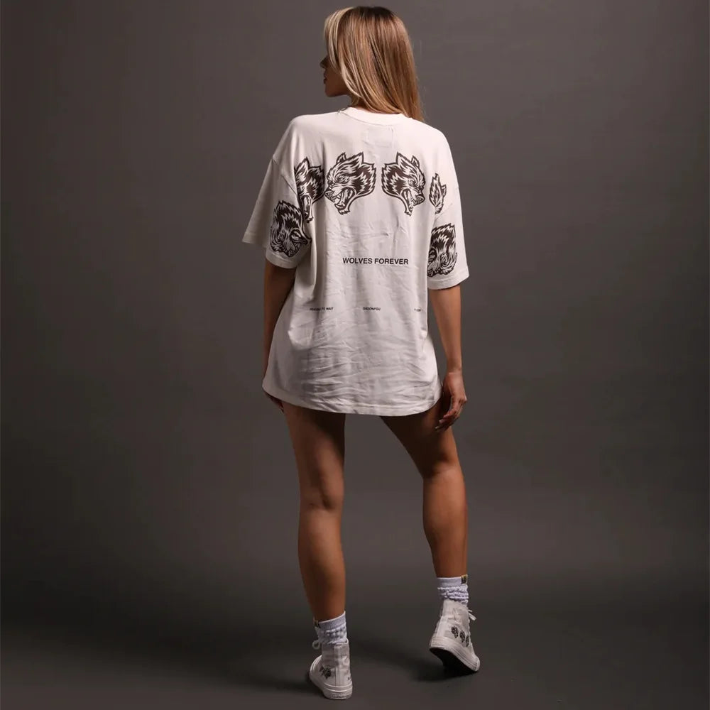 Apex Ritual – Women's Pure Cotton Short-Sleeve Printed T-Shirt – Fitness Sportswear
