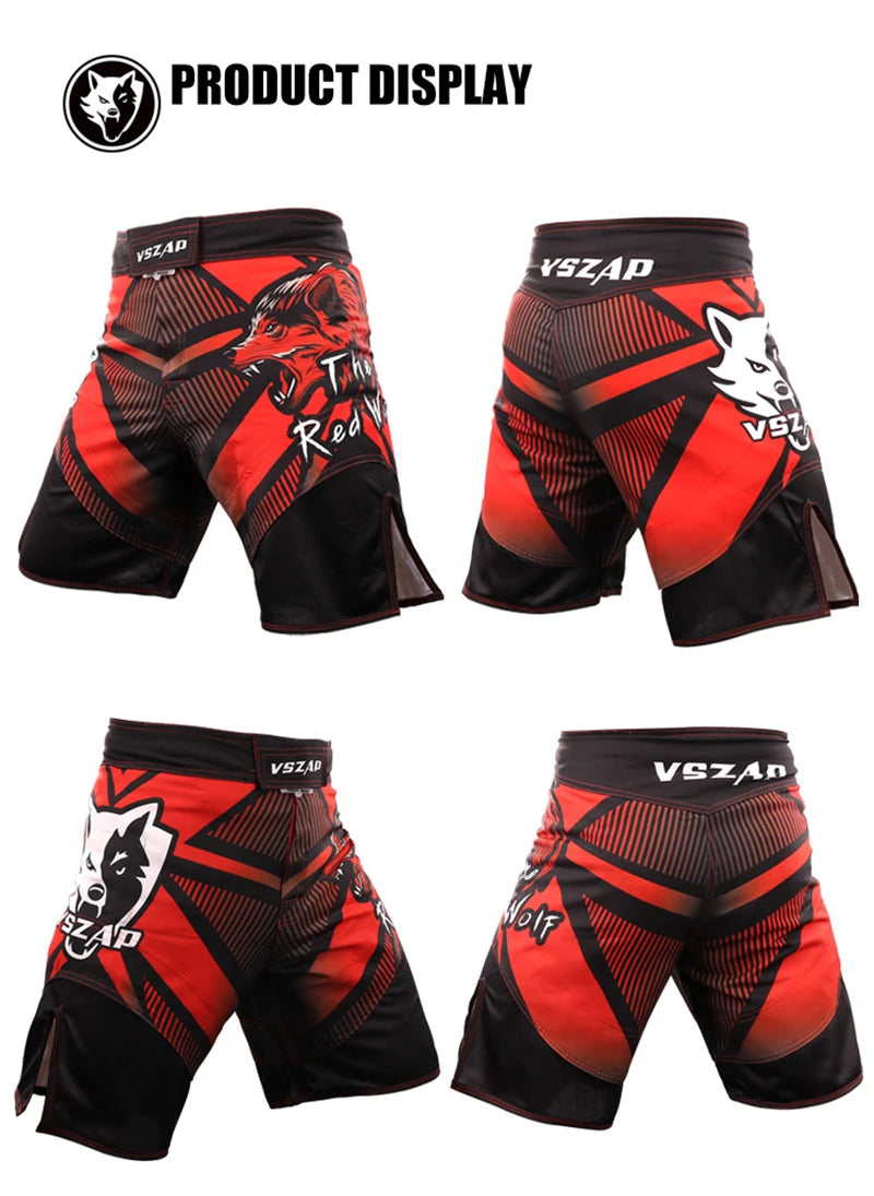 Apex Ritual – MMA Fight Shorts – Muay Thai BJJ Grappling Sanda Boxing Training Trunks