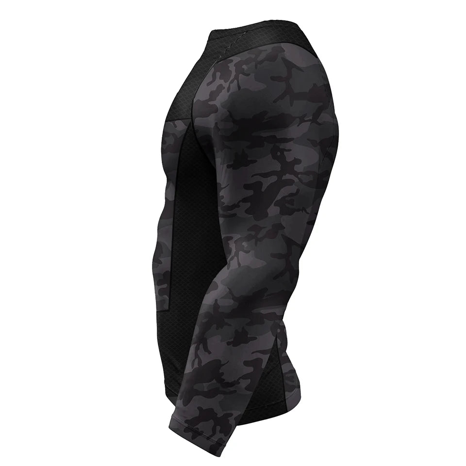 Apex Ritual – Black No Gi BJJ Jiu Jitsu T-Shirt & MMA Shorts Set – Rashguard & Compression Wear