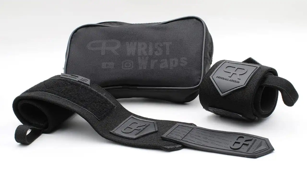 Apex Ritual – Fitness Wristbands Straps – Gym Powerlifting Wrist Brace Weightlifting Protector (1 Pair)
