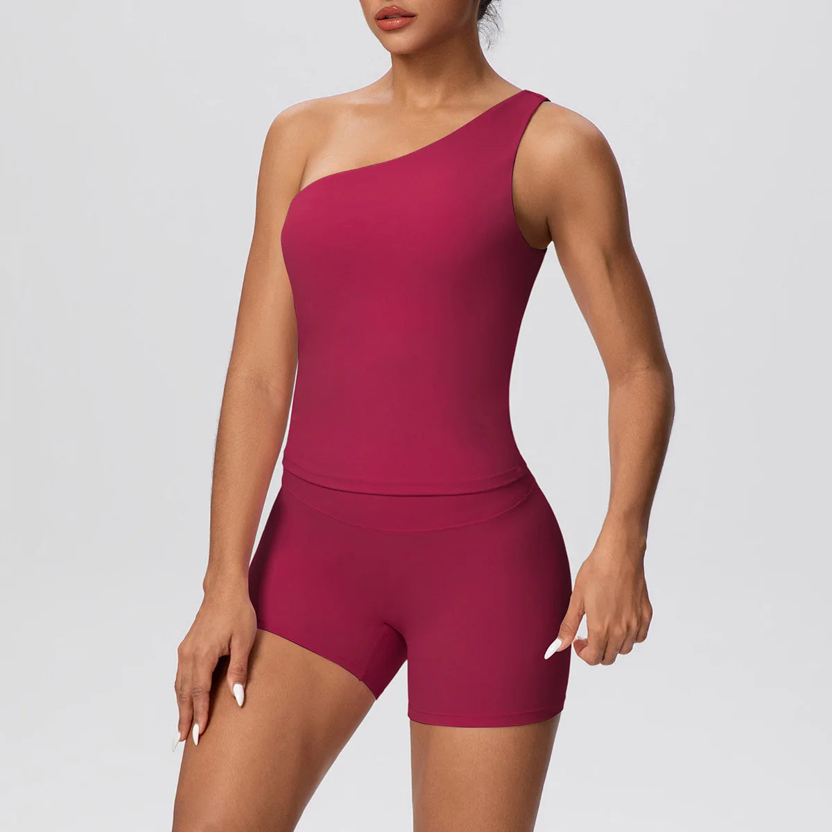 Apex Ritual Women's 2-Piece Sports Set – Push-Up Bra & Shorts