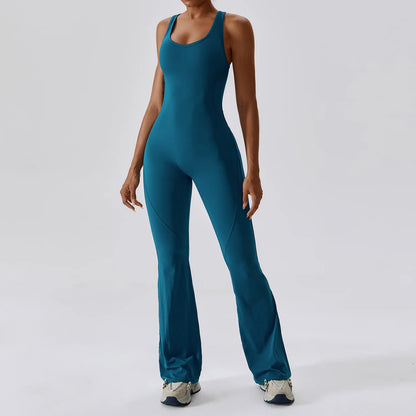Apex Ritual – Women's One-Piece Gym Jumpsuit – Stretch Sports Bodysuit