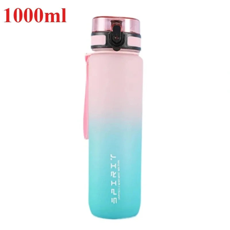 Apex Ritual – Motivational Sports Water Bottle 500ml–1000ml – Leak-Proof BPA-Free Gym Drinking Bottle