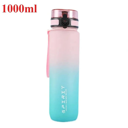 Apex Ritual – Motivational Sports Water Bottle 500ml–1000ml – Leak-Proof BPA-Free Gym Drinking Bottle