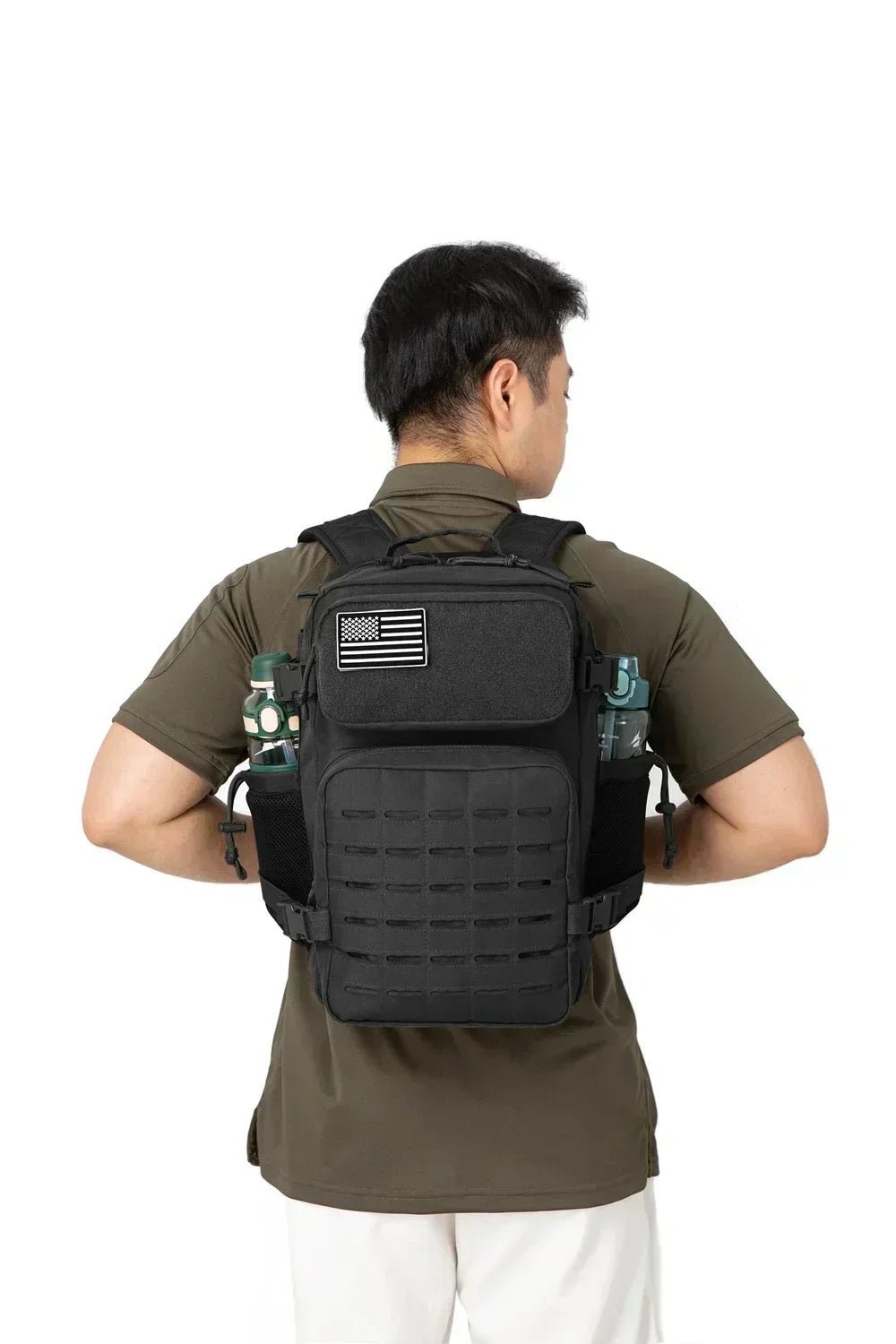 Apex Ritual – Tactical Molle Backpack 25L/45L – Military-Style Gym & Outdoor Hiking Rucksack