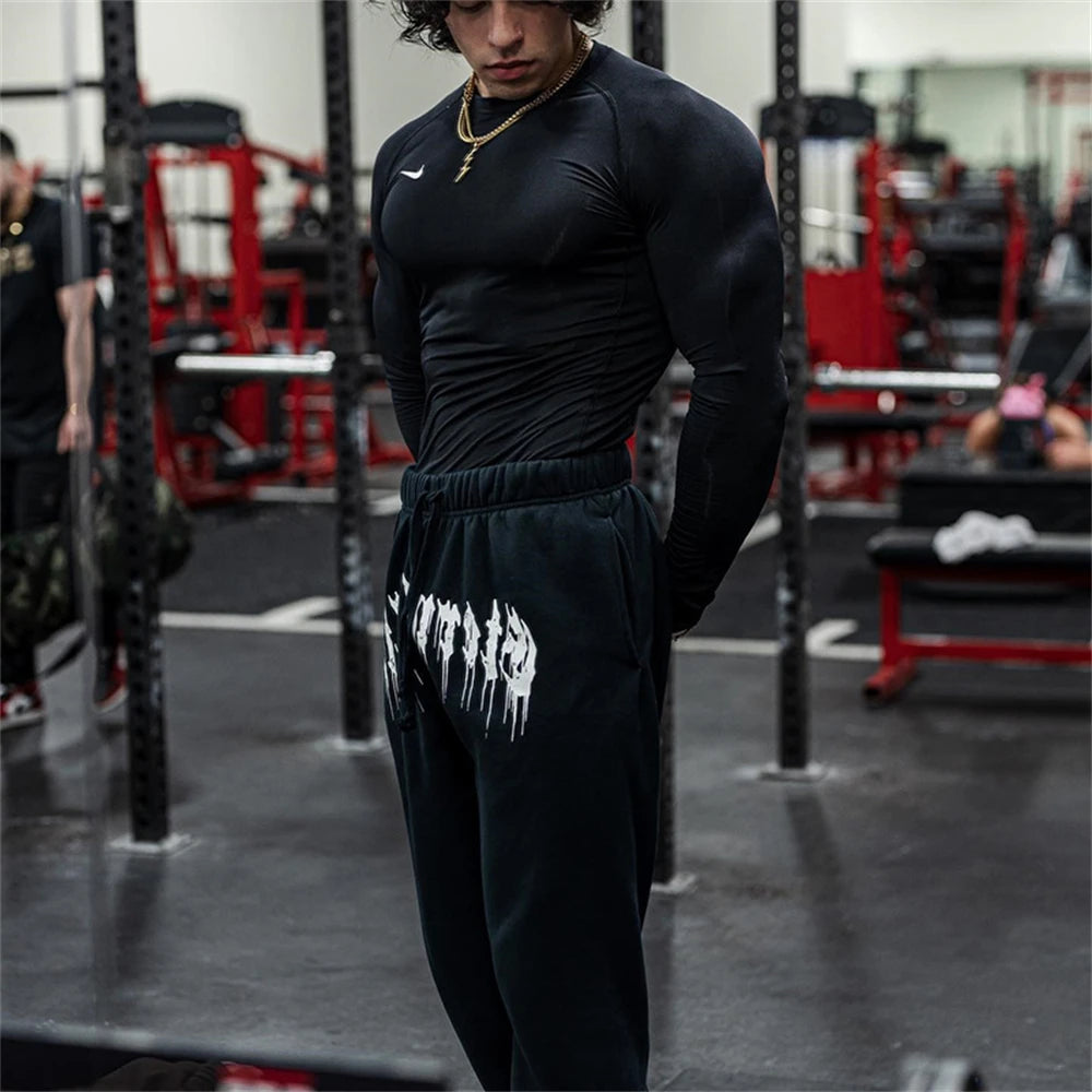Apex Ritual Men's Gym Joggers – Cotton Streetwear Sweatpants