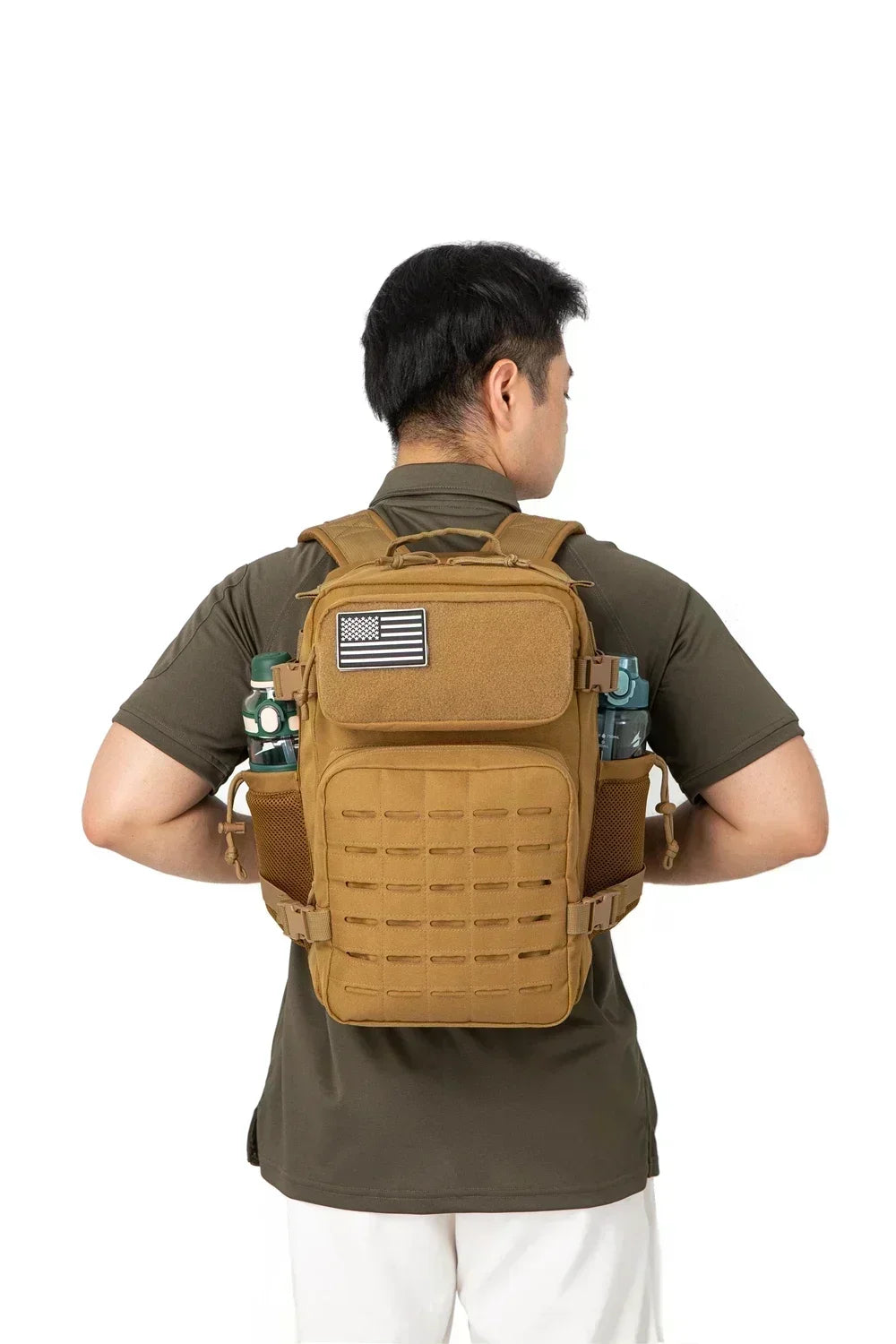Apex Ritual – Tactical Molle Backpack 25L/45L – Military-Style Gym & Outdoor Hiking Rucksack