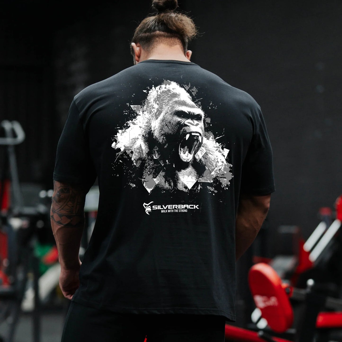Apex Ritual – Oversized Gym T-Shirt – Loose Breathable Bodybuilding Fitness Tee