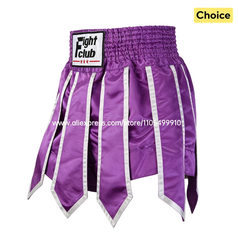 Apex Ritual – Women's Muay Thai Fight Shorts – Pink Gladiator Competition Kickboxing Pants