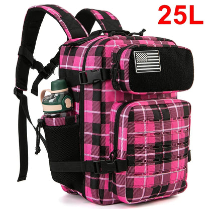 Apex Ritual – Tactical Molle Backpack 25L/45L – Military-Style Gym & Outdoor Hiking Rucksack