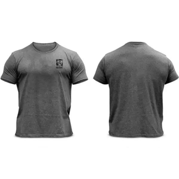 Apex Ritual – Men's Elastic Round Neck Fitness T-Shirt – Breathable Cotton Training Sport Tee
