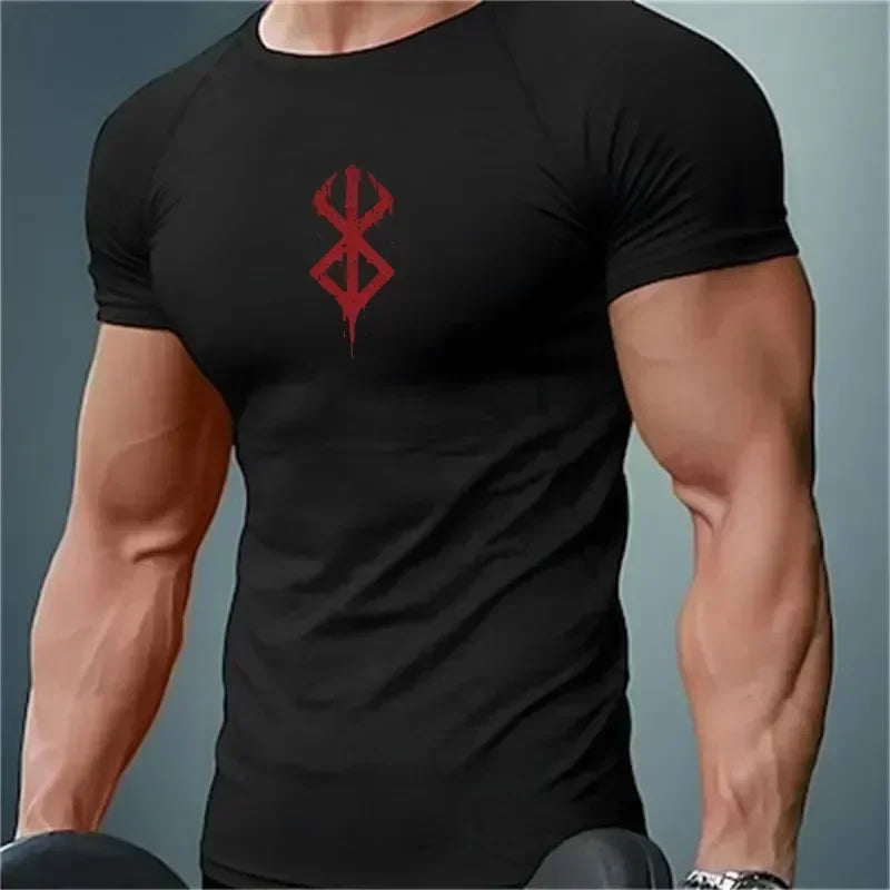 Apex Ritual Men's Compression Shirt – Quick-Dry Rash Guard Training Top