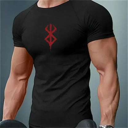 Apex Ritual Men's Compression Shirt – Quick-Dry Rash Guard Training Top