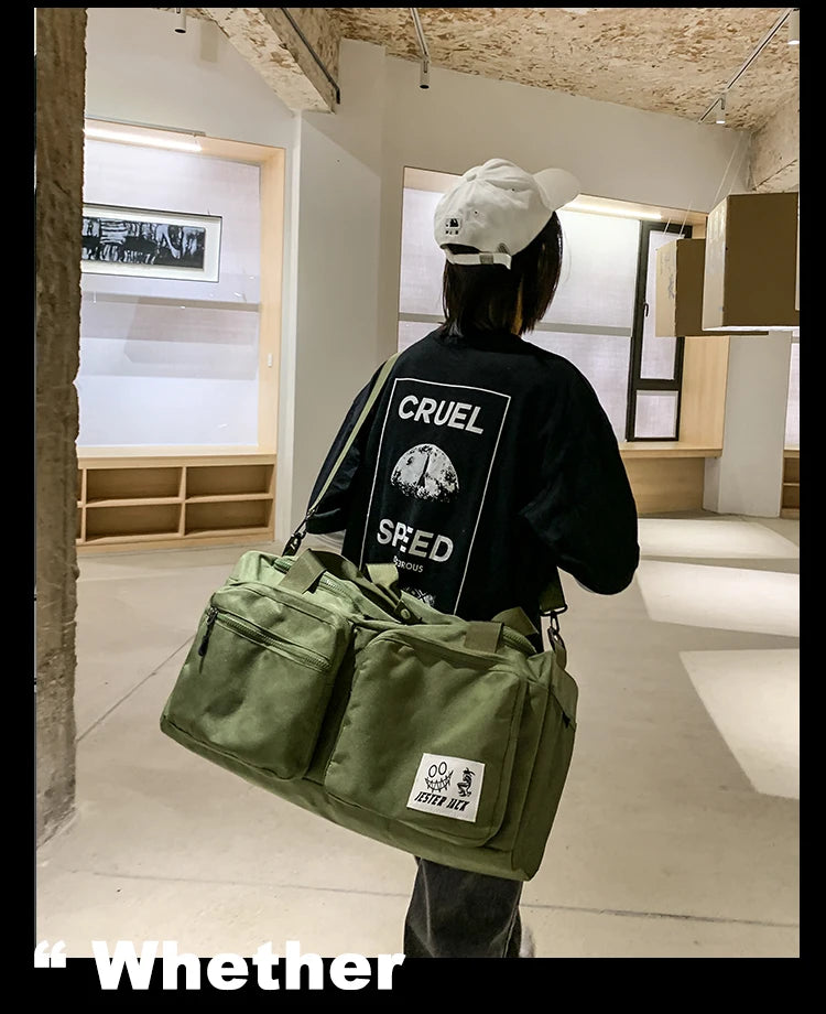 Apex Ritual Oxford Travel Duffle – Lightweight Water-Resistant Gym & Weekender Bag