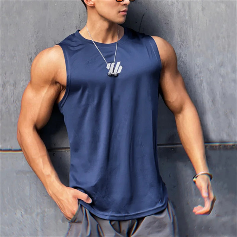 Apex Ritual Airflow Training Vest – Breathable Summer Mesh Tank Top