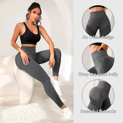 APEX RITUAL Women's High-Waist Sculpt Leggings – Squat-Proof Training Tights