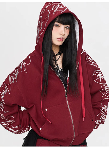 Apex Ritual – Gothic Thorn Body Set – Heavy Duty Hoodie & Sport Pants Women