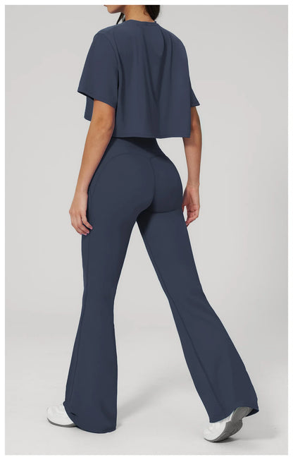 Apex Ritual Women's 2-Piece Seamless Yoga Set – Bra & Leggings