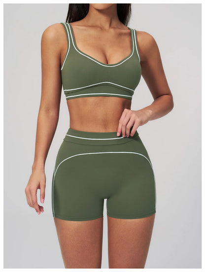 Apex Ritual – Breathable Sports Bra Women – Shockproof Push Up Gym Crop Top Summer Yoga Bra