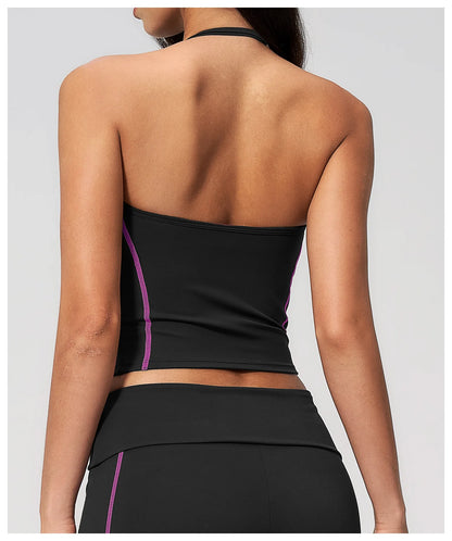 Apex Ritual – High Elastic Yoga Tank Top Women – Sports Vest Quick-Dry Workout Slim Gym Bra
