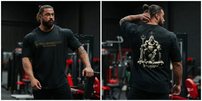 Apex Ritual – Oversized Gym T-Shirt – Loose Breathable Bodybuilding Fitness Tee