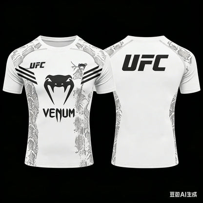 Apex Ritual – Boxing Match Oversized T-Shirt – Quick-Dry Breathable Sports Summer Tee