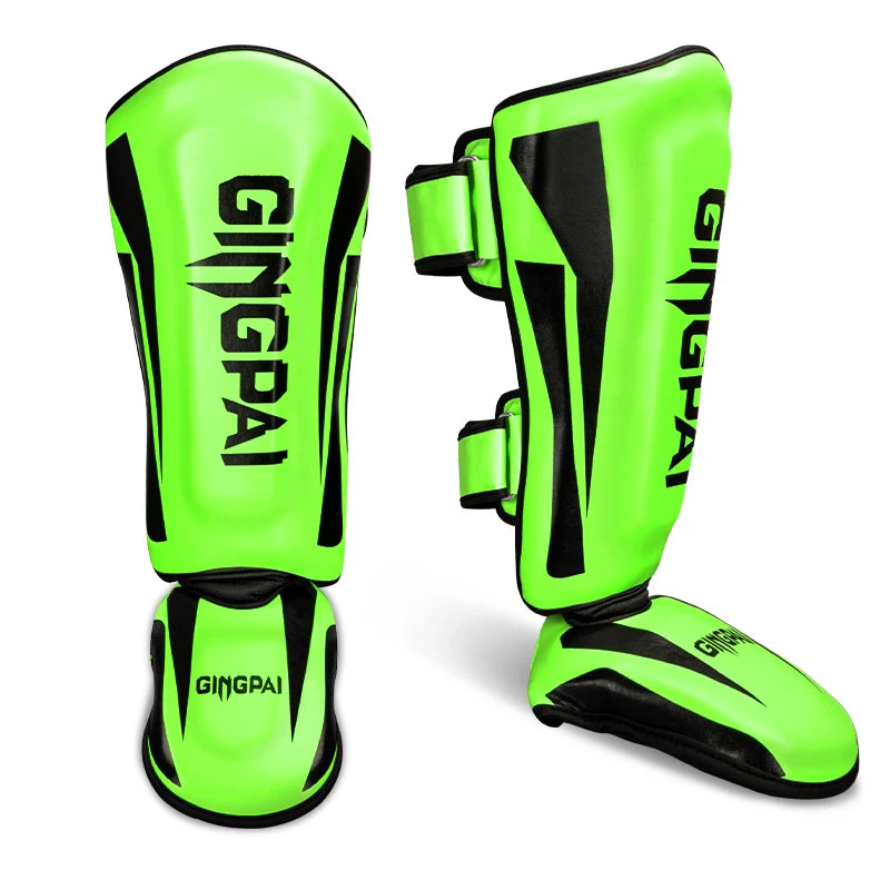 Apex Ritual – MMA & Muay Thai Boxing Shin Guards – Youth/Adult Instep Kickboxing Ankle Protector Pads