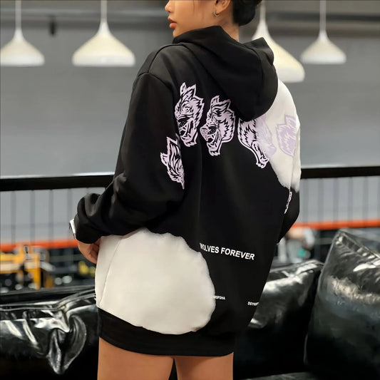 Apex Ritual – Women's Fleece-Lined Thickened Sweatshirt – Hooded Pullover Fitness Casual Jacket