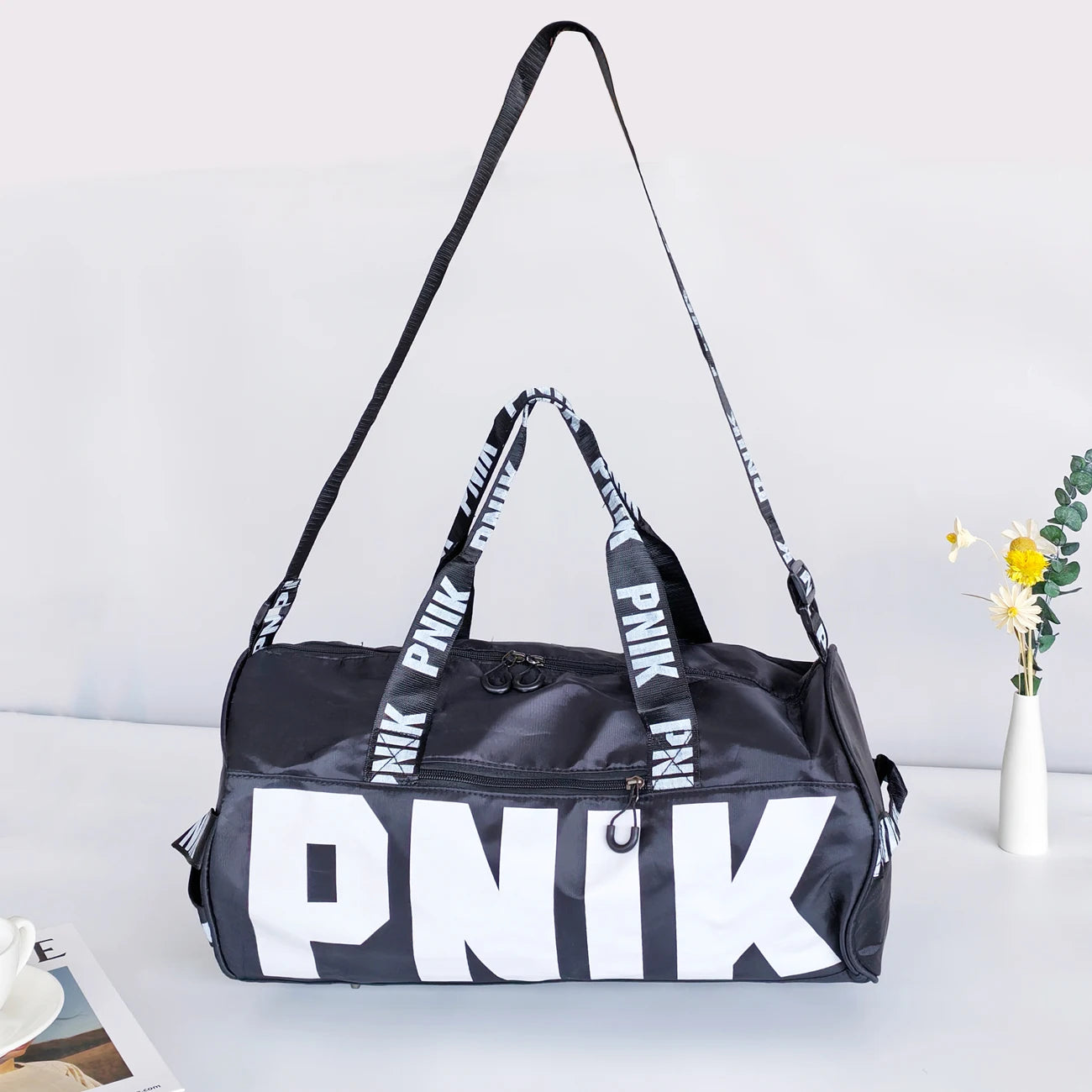 Apex Ritual – Graphic Print Sports Bag – Portable Shoulder & Crossbody Fitness Travel Bag
