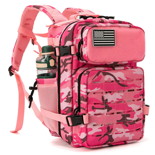 Apex Ritual – Tactical Molle Backpack 25L/45L – Military-Style Gym & Outdoor Hiking Rucksack