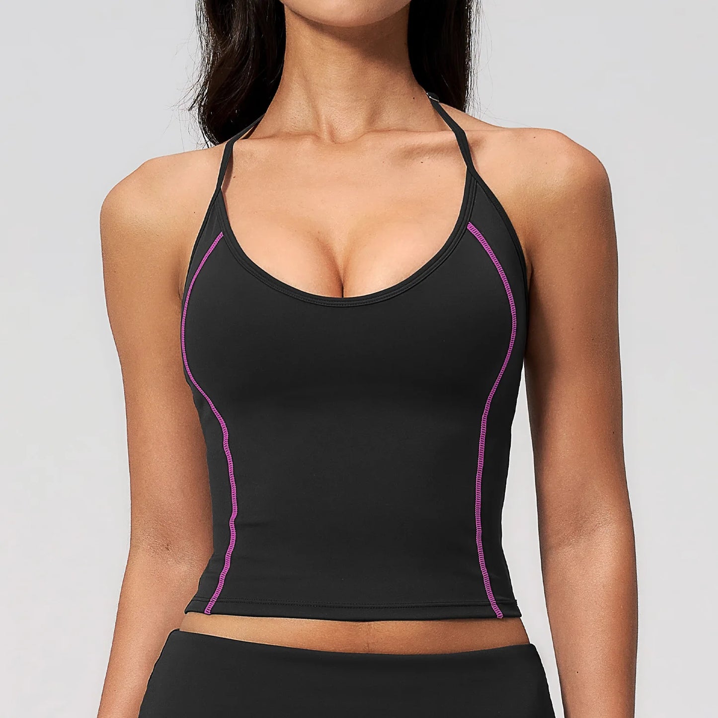 Apex Ritual – High Elastic Yoga Tank Top Women – Sports Vest Quick-Dry Workout Slim Gym Bra