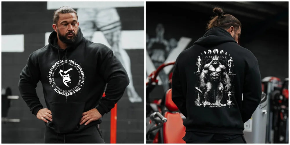 Apex Ritual – Men's Gym Fitness Hoodie – Autumn Long Sleeve Hooded Pullover Printed Sweatshirt