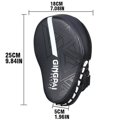 Apex Ritual – Professional Boxing Focus Mitts & Kick Pads – PU Training Gear for Muay Thai & MMA