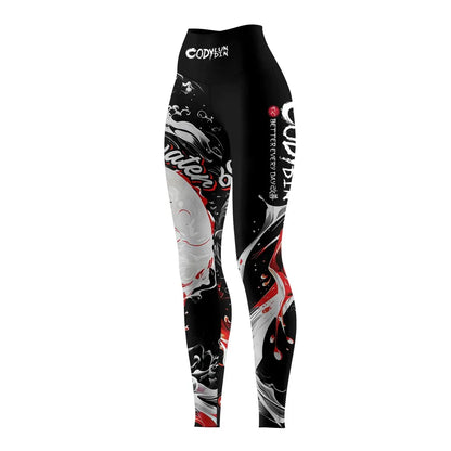 Apex Ritual – Women's Mock Neck MMA Compression Rash Guard – 4-Way Stretch BJJ & Boxing Rashguard