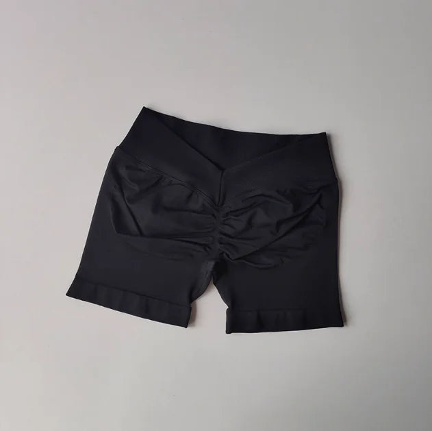APEX RITUAL Women's Seamless Training Shorts – V-Waist Compression
