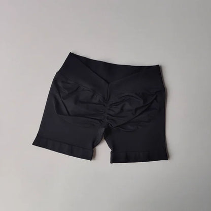 APEX RITUAL Women's Seamless Training Shorts – V-Waist Compression