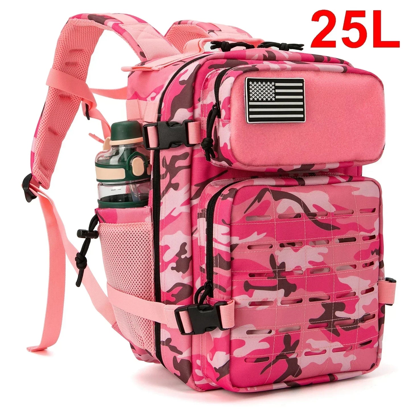 Apex Ritual – Tactical Molle Backpack 25L/45L – Military-Style Gym & Outdoor Hiking Rucksack