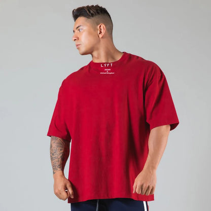 Apex Ritual – JAPAN & UK Cotton Gym Running T-Shirt – Short Sleeve Workout Training Tee