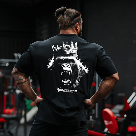 Apex Ritual – Oversized Gym T-Shirt – Loose Breathable Bodybuilding Fitness Tee
