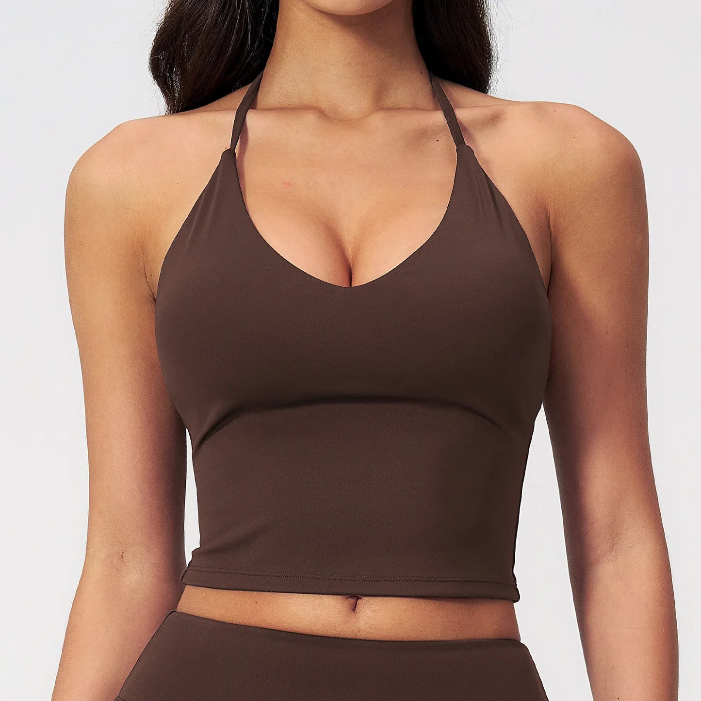 Apex Ritual – Yoga Tank Top Summer Women Deep-V – Fitness Shockproof Push Up Running Vest