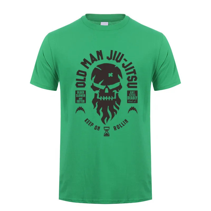 Apex Ritual – BJJ Jiu-Jitsu Training T-Shirt – Short Sleeve Quick-Dry Sports Top